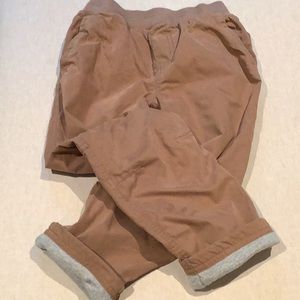 Tea Collection - PANTS - Acorn - Boys Size 7 - Fully Lined/Soft 100% Cotton GUC